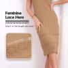 MANCYFIT Women’s Tube Top Dress Slip Sleeveless Underdress Invisible Straps(Cocoa)