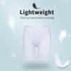 MANCYFIT Womens Slip Shorts for Under Dresses Anti Chafing Lace Undershorts Plus Size Short Leggings White XXX-Large