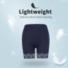 MANCYFIT Womens Slip Shorts for Under Dresses Anti Chafing Lace Undershorts Plus Size Short Leggings Deep Navy Medium