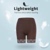 MANCYFIT Womens Slip Shorts for Under Dresses Anti Chafing Lace Undershorts Plus Size Short Leggings Espresso Medium