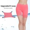 MANCYFIT Womens Slip Shorts for Under Dresses Anti Chafing Lace Undershorts Plus Size Short Leggings Hot Pink Small